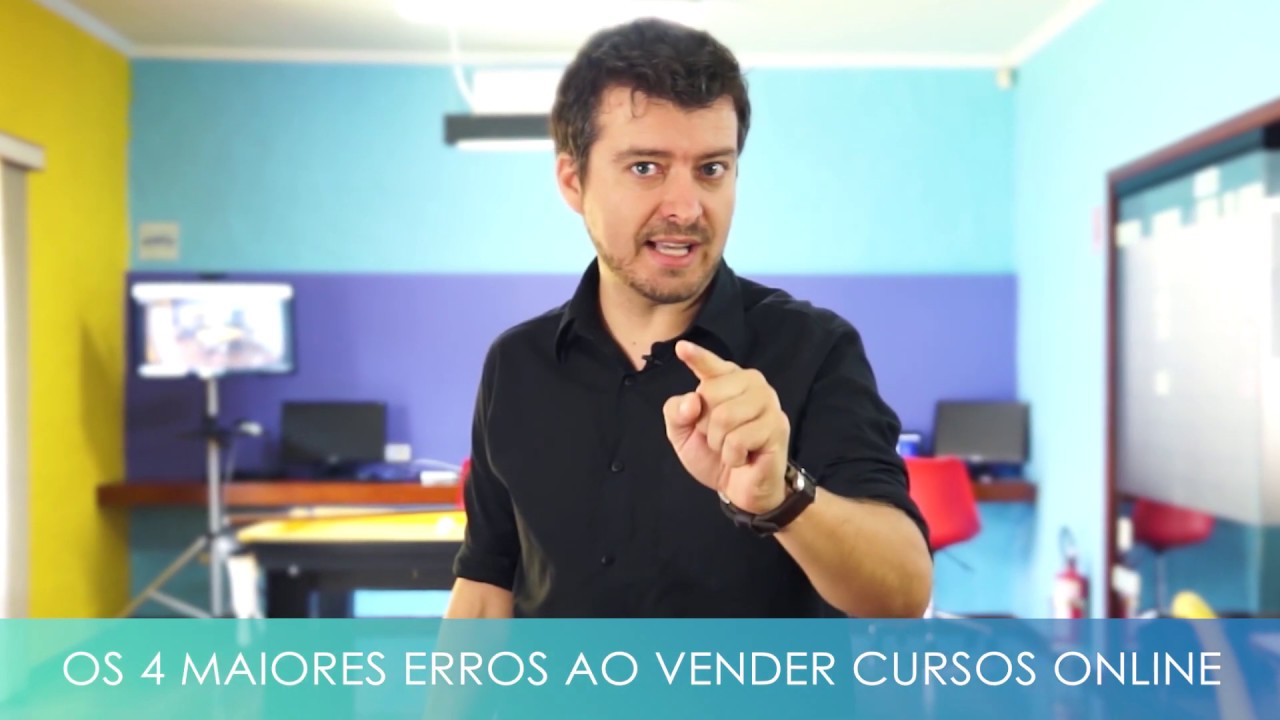 Josimar Machado, CEO da JMV Technology, apresentando os 4 maiores erros ao escolher a plataforma para vender cursos online